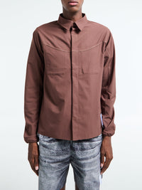 Satisfy - PeaceShell River Shirt in Rocky Road