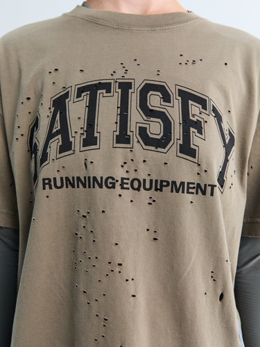 Satisfy - MothTech T-Shirt in Aged Falcon