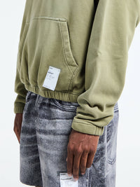 Satisfy - SoftCell Hoodie in Sun Bleached Military Olive