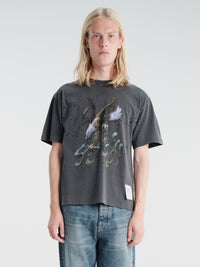 Satisfy - Mothtech T-Shirt in Aged Black Eagle
