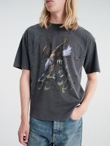 Satisfy - Mothtech T-Shirt in Aged Black Eagle