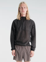 Satisfy - Fuzzfleece™ Ad Half-Zip in Phantom