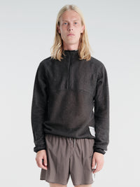 Satisfy - Fuzzfleece™ Ad Half-Zip in Phantom