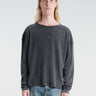 Satisfy - Mothtech™ Waffle Long Tee in Aged Black Sa