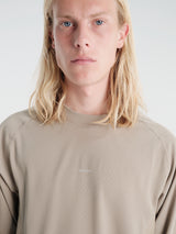 Satisfy - Fuzzfleece Octa Long Tee in Fallen Rock Sa