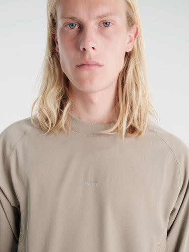 Satisfy - Fuzzfleece Octa Long Tee in Fallen Rock Sa