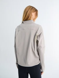 Satisfy - FuzzFleece Half-Zip in Rock Ridge