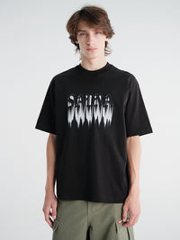 Sauna - Ghost Tee in Black