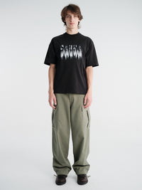 Sauna - Ghost Tee in Black