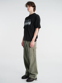 Sauna - Ghost Tee in Black