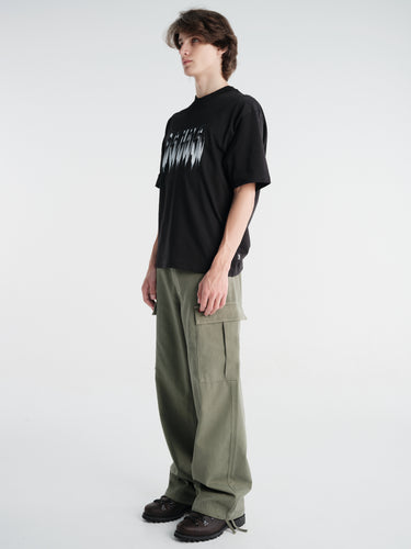 Sauna - Ghost Tee in Black