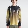 Sauna - Volt L/S Jersey in Neon Green/Black
