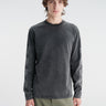 Sauna - Sa Washed L/S in Washed Black