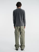 Sauna - Sa Washed L/S in Washed Black
