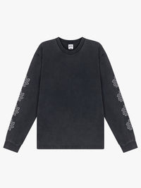 SA Washed LongSleeve in Washed Black
