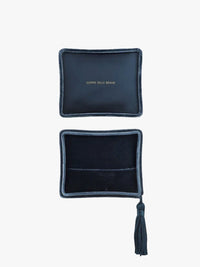 Velvet Jewelry Box in Blue
