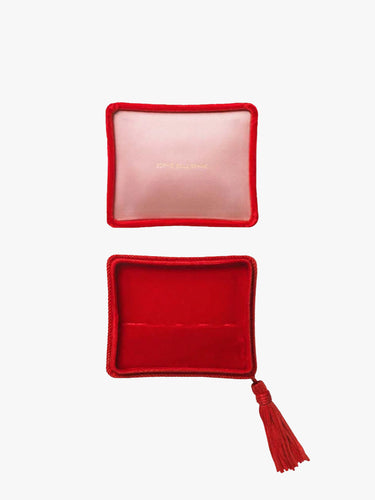 Sophie Bille Brahe - Velvet Jewelry Box in Rouge et Rose