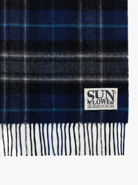 Wool Scarf in Navy