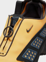 Nike - Air Max SNDR Sneakers in Saturn Gold, Off Noir, Diffused Blue and Black