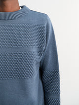 S.N.S. Herning - Fisherman IIII Sweater in Slate Blue