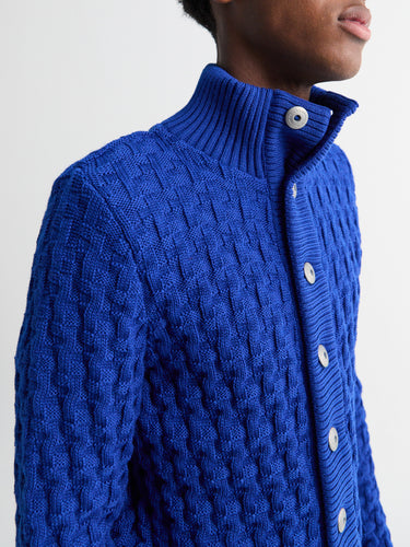 S.N.S. Herning - Stark Cardigan in Stoy Blue