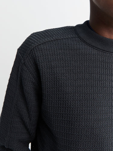 S.N.S. Herning - Roentgen II Crew Neck Sweatshirt in Molten Grey