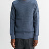 S.N.S. Herning - Robust Crew Neck Sweater in Slate Blue
