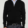 S.N.S. Herning - Fender III Short Zip Knit in Black Void