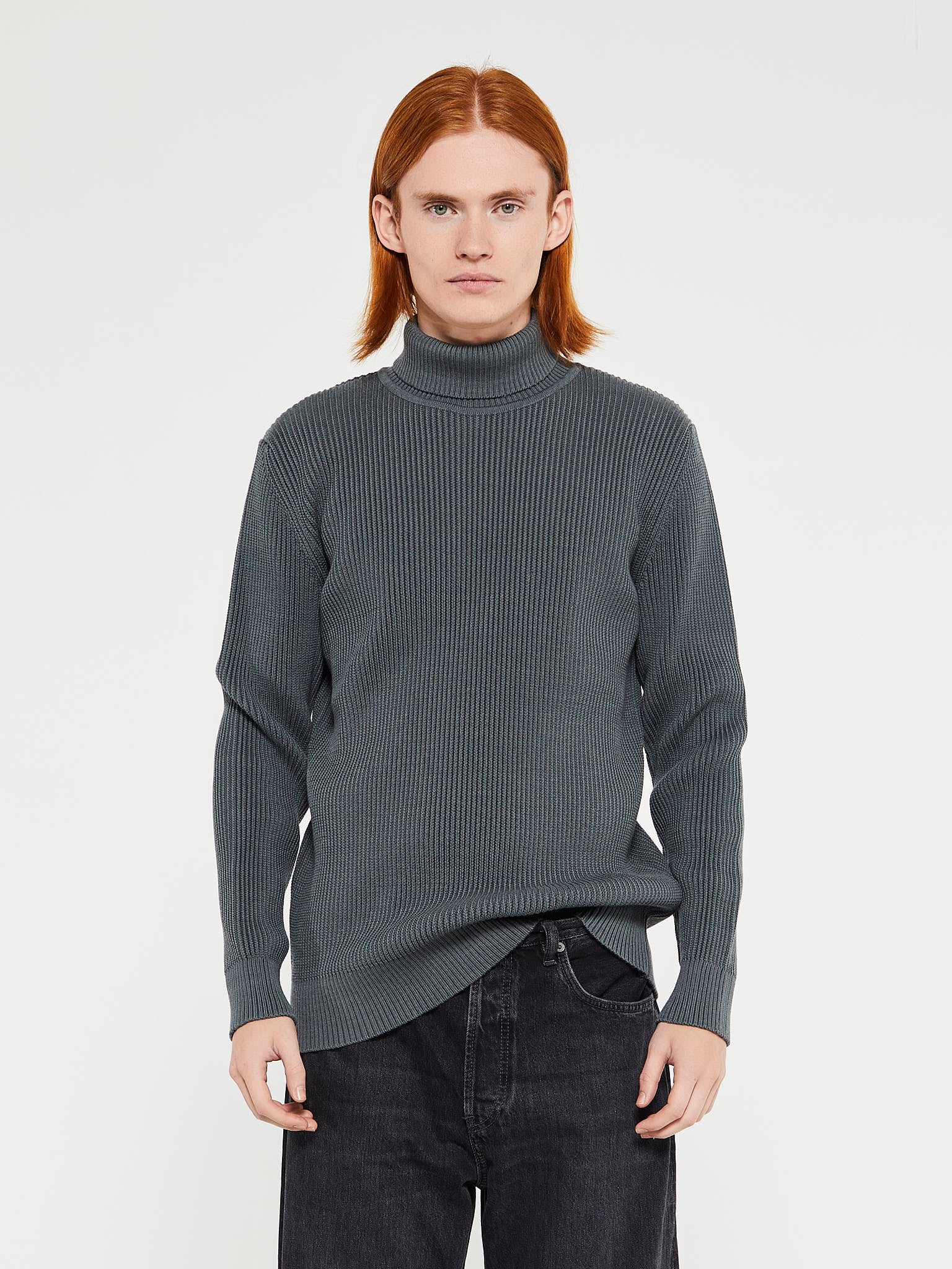 S.N.S. Herning - Fender III Sweater in Galvanic Grey