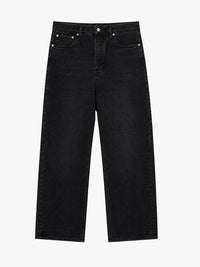 Studio Nicholson - Denjo Denim Pants in Washed Black