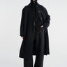 Studio Nicholson - Ria Snw - 725 Outwear - Rounded Overcoat in Dark Navy
