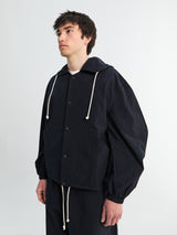 Sono - Huckle Hoodie in Off Black