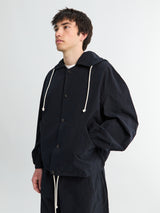 Sono - Huckle Hoodie in Off Black