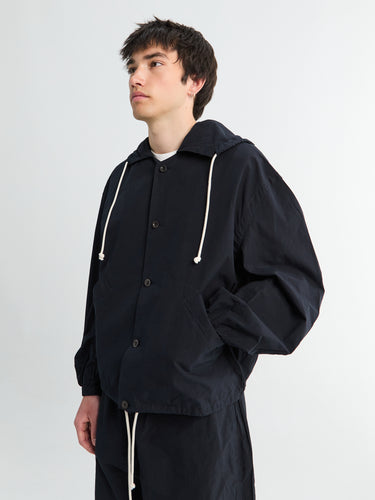 Sono - Huckle Hoodie in Off Black