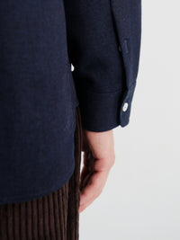 Sororam - Soo Button Down Shirt 04 in Indigo