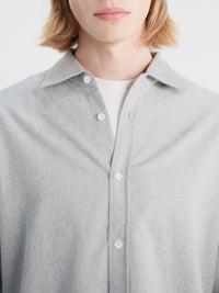 Sororam - Soo Button Down Shirt 02 in Grey