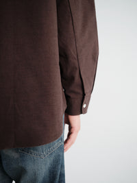 Sororam - Soo Button Down Shirt 03 in Brown