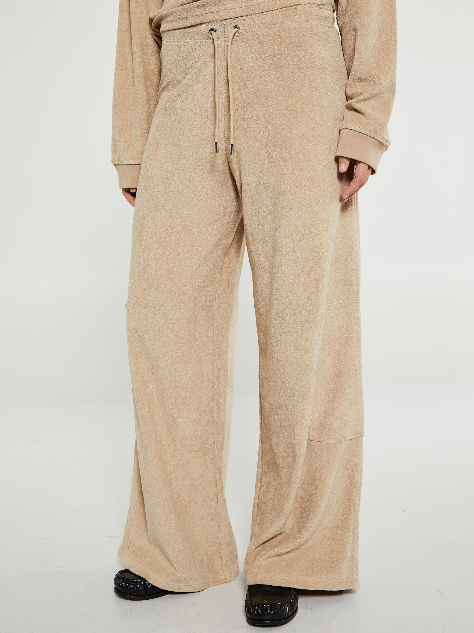 Saks Potts - Terrycloth Pants in Beige