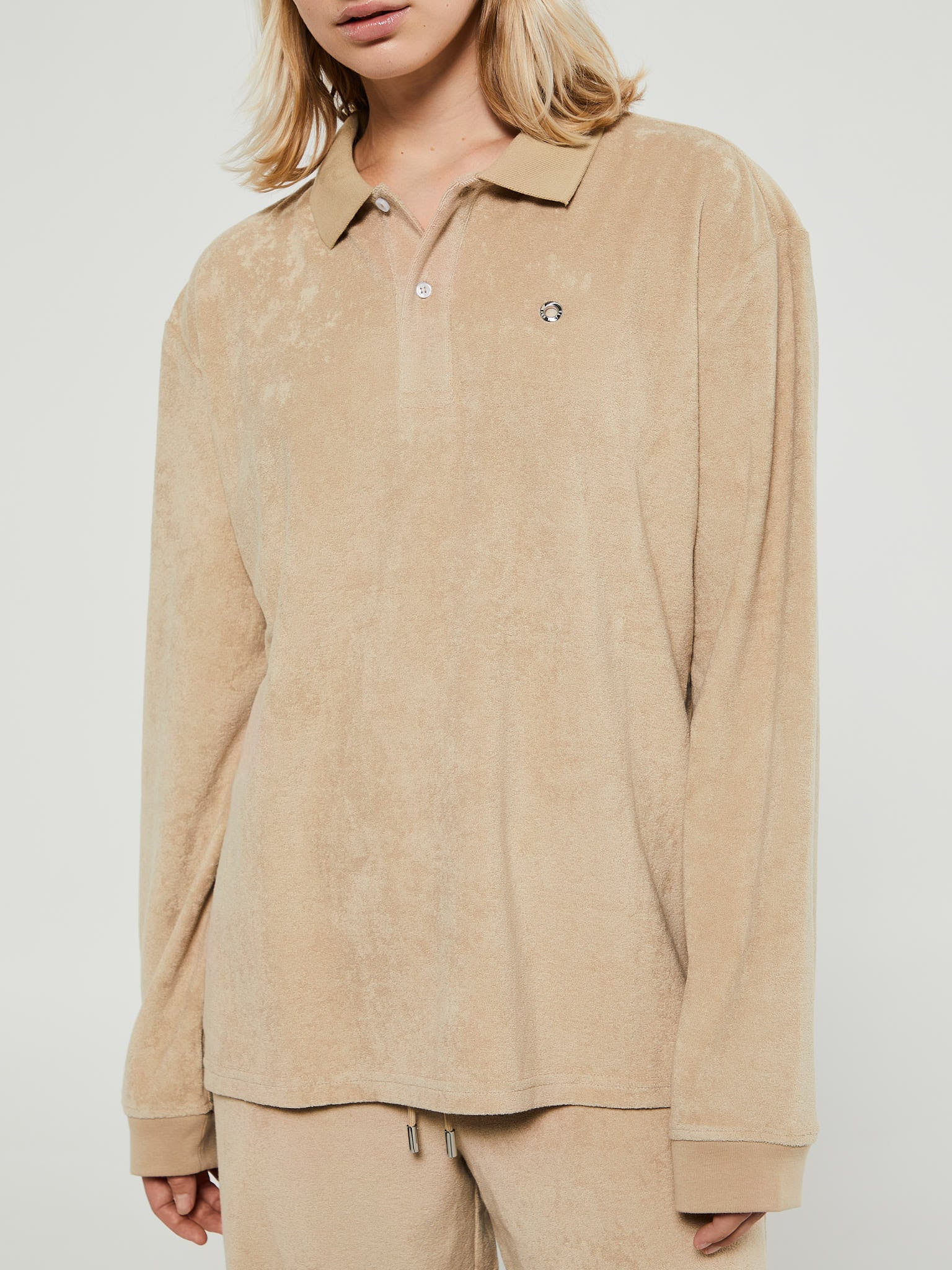 Saks Potts - Rune Polo Shirt in Biscuit