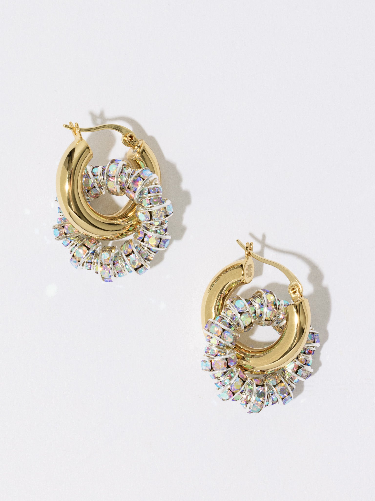 Les Créoles Petites Earrings in Gold
