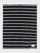 Tekla - Lambswool Blanket in Starling Stripes