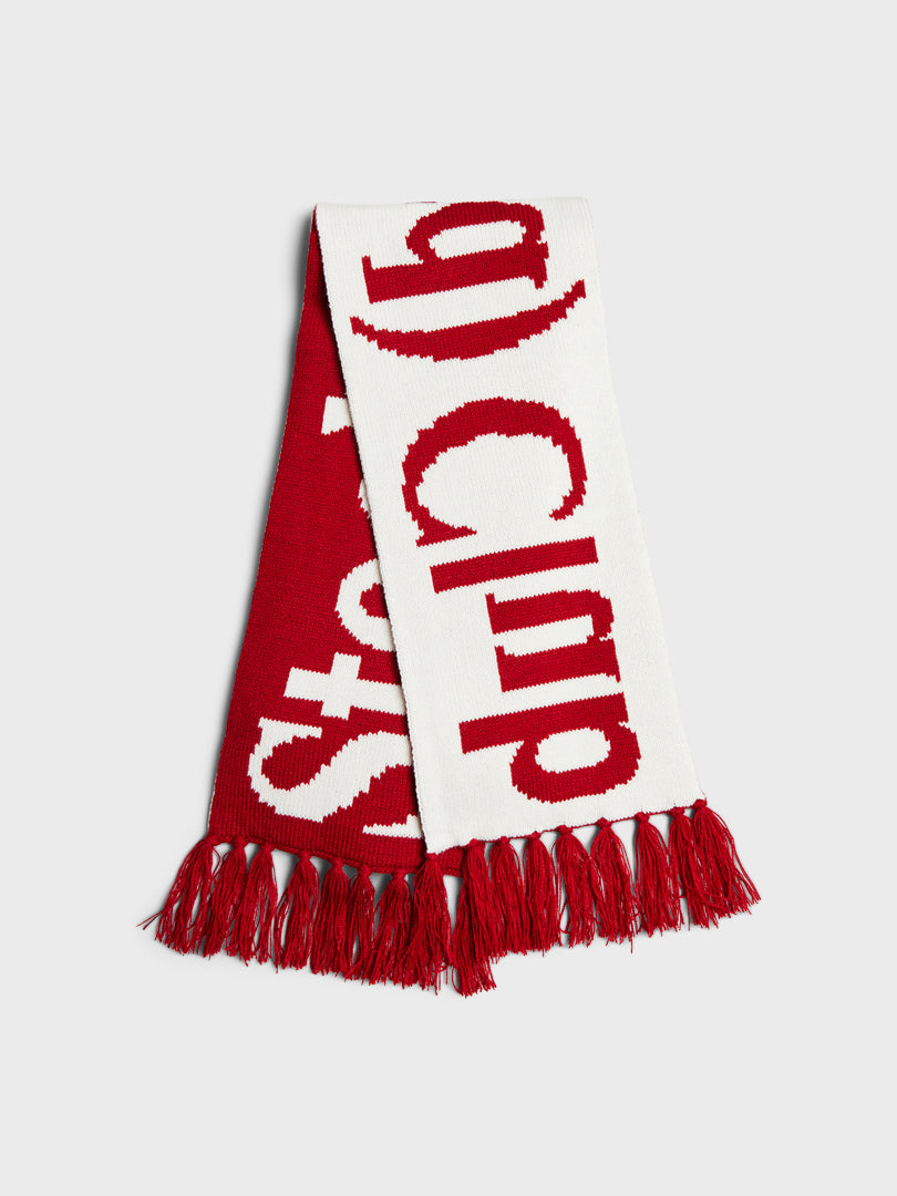 Axe Scarf in Red