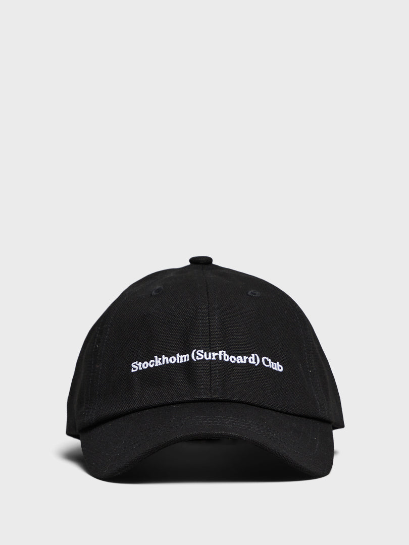 STOCKHOLM (SURFBOARD) CLUB - Pac Cap in Black and White