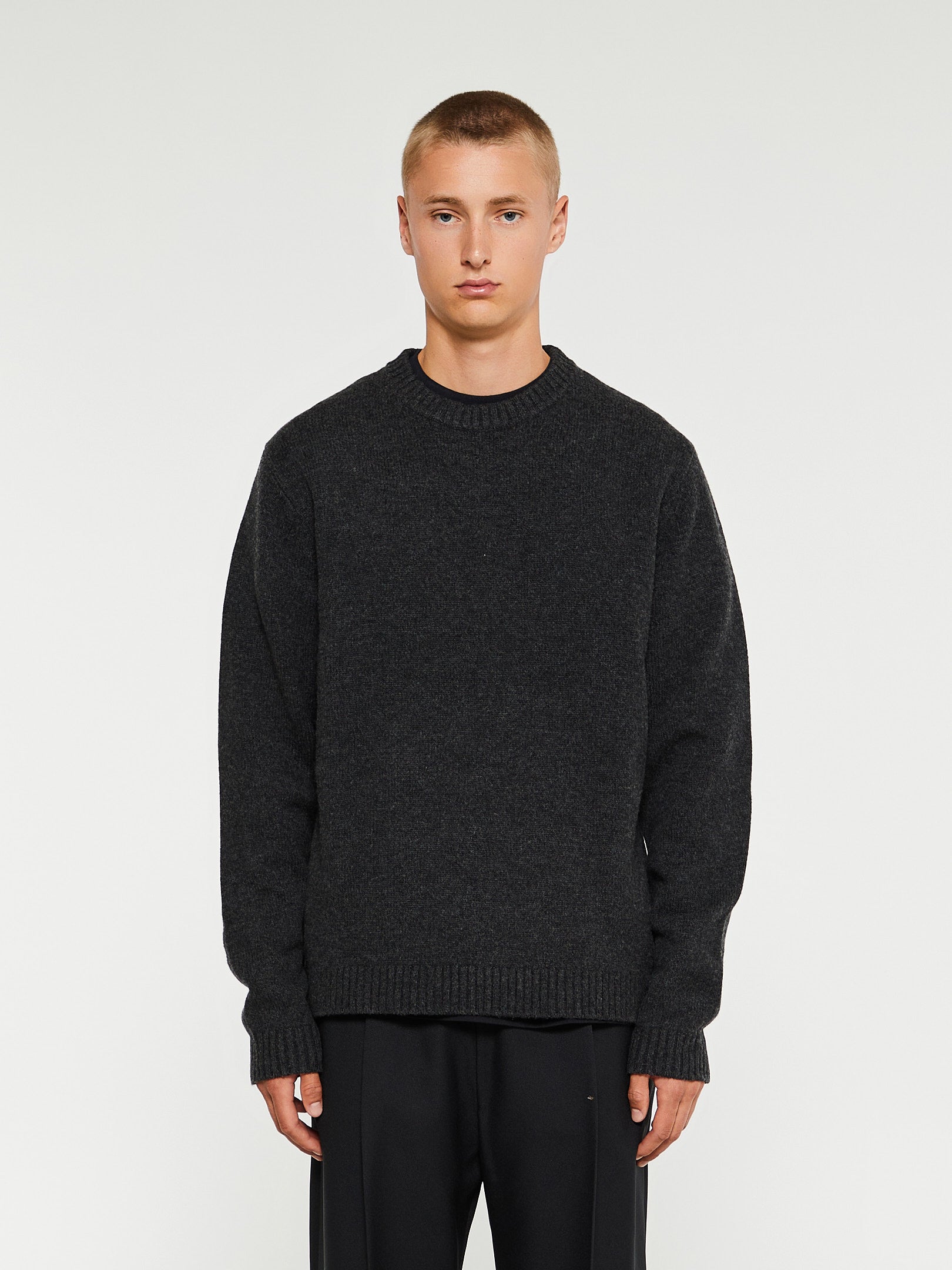 Stockholm (Surfboard) Club - Knit Sweater in Black