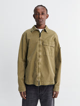 Stone Island - L1S15-1200008-V015G Shirt in Military Green