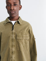 Stone Island - L1S15-1200008-V015G Shirt in Military Green