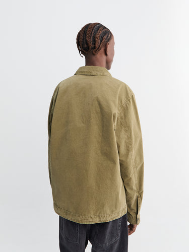 Stone Island - L1S15-1200008-V015G Shirt in Military Green
