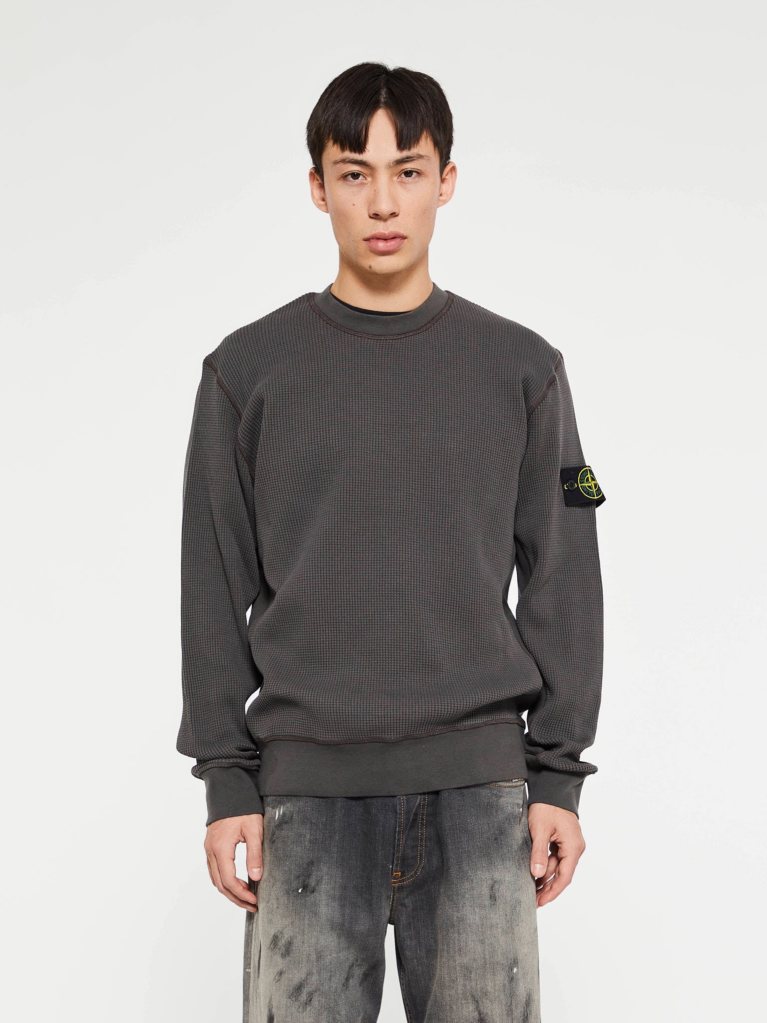 Stone Island - S0044 Sweatshirt in Charcoal