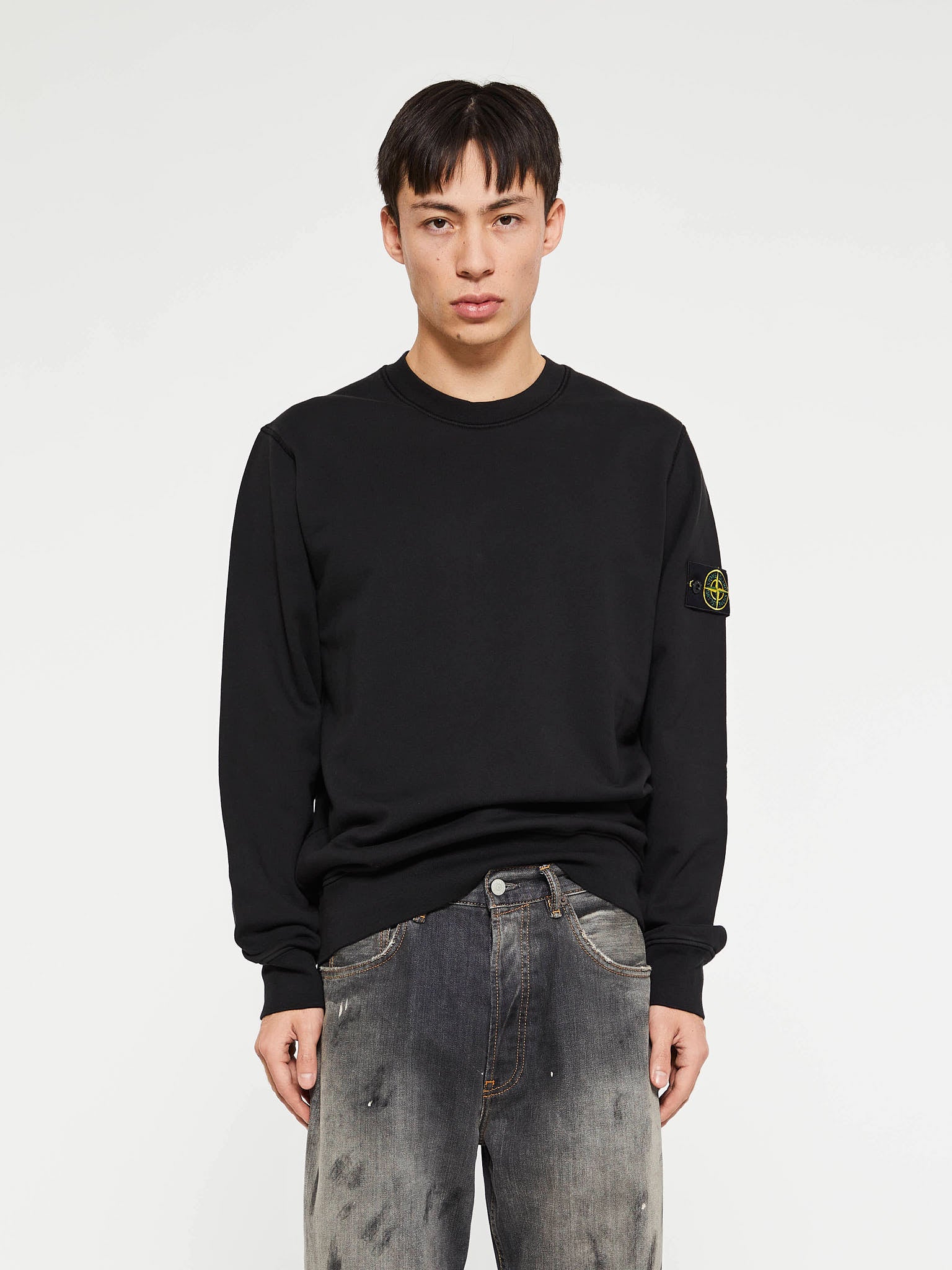 Stone Island - S0051 Sweatshirt in Black