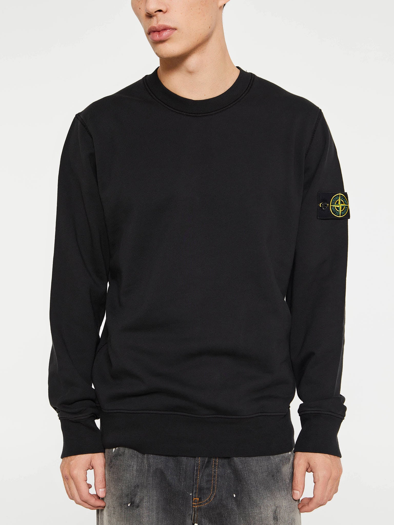 Stone Island - 6100044 Sweatshirt in Black